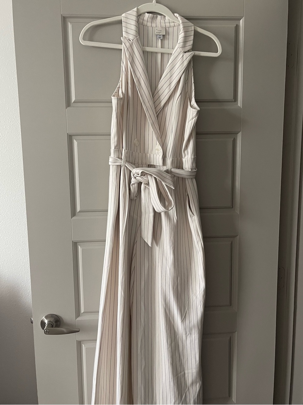 Target pinstripe jumpsuit